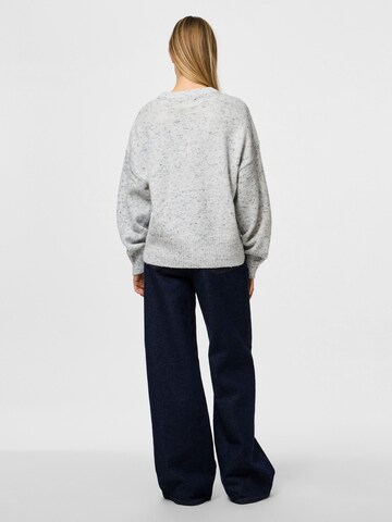 PIECES - Jersey 'Nora' en blanco