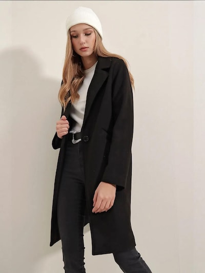 Bigdart Sobretudo meia-estação em preto, Vista do artigo