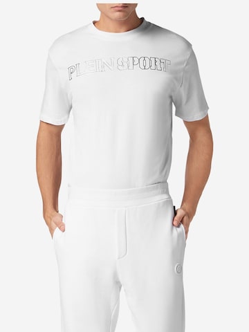 Tapered Pantaloni 'Scratch' di Plein Sport in bianco