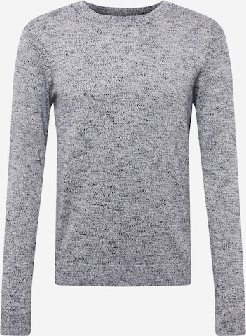 Casual Friday Sweater 'Karl' in Grey: front