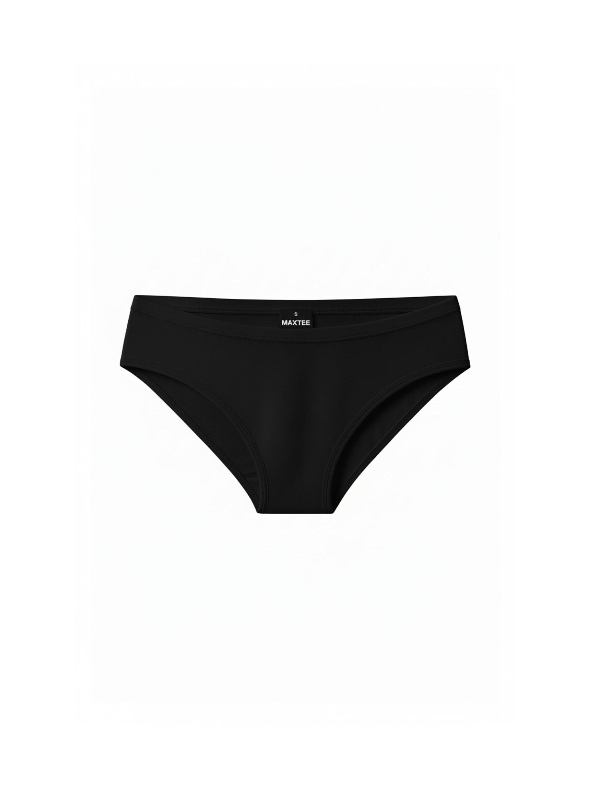 Maxte Panty 'BASIC MAX Slip 5er Pack' in Black