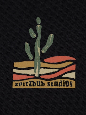 SPITZBUB T-Shirt 'Black Oasis' in Schwarz
