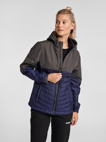 Hummel Performance Jacket in Grey: front