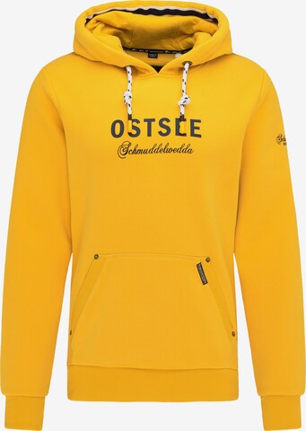 Schmuddelwedda Sweatshirt  'Ostee' in Gelb: front