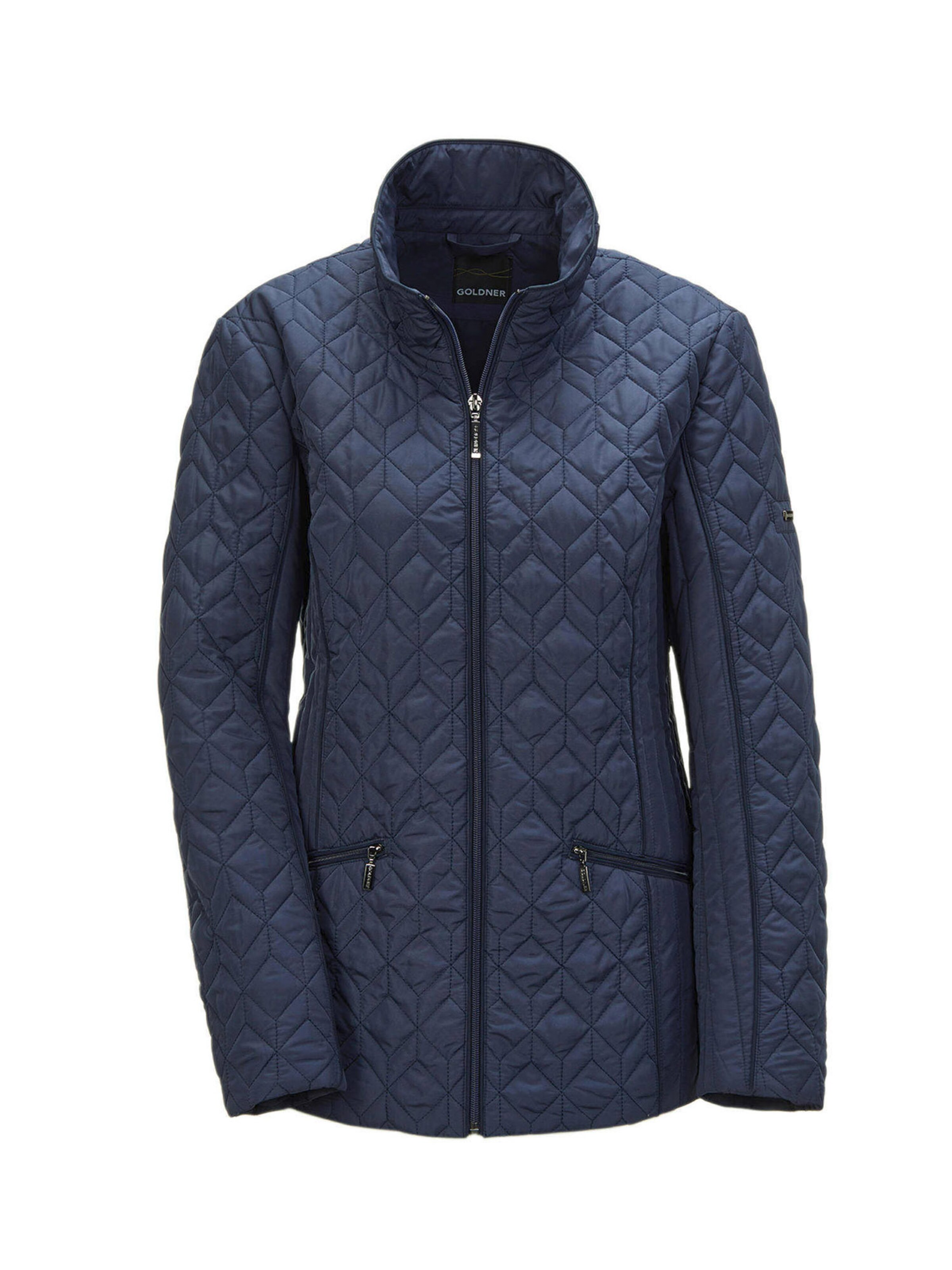 Veste mi-saison Goldner en bleu : devant