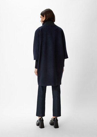 COMMA Between-seasons coat in Blue: back