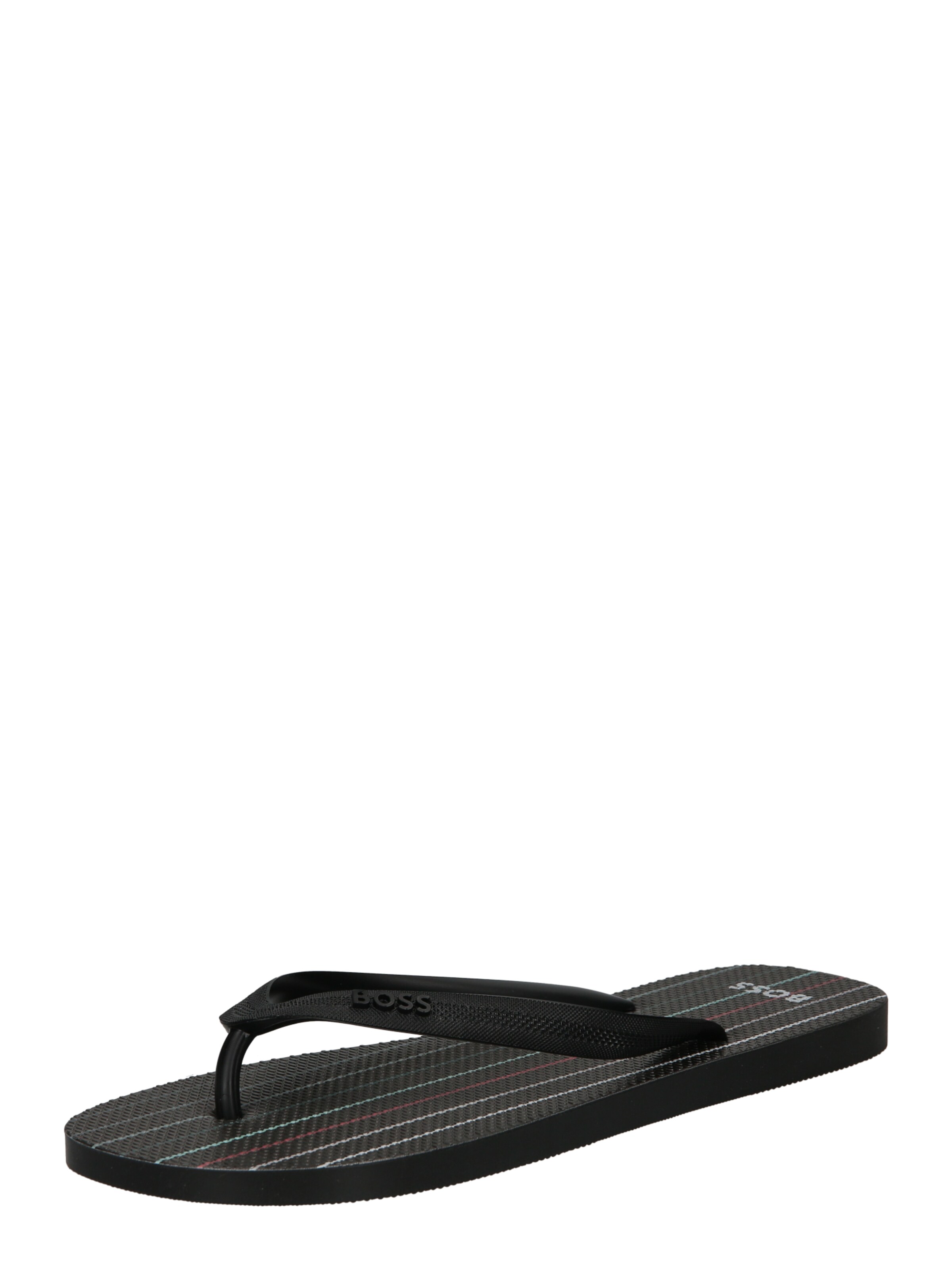 Männer Offene Schuhe BOSS Orange Zehentrenner 'Pacific' in Schwarz - QQ35948 Männer Offene Schuhe BOSS Orange Zehentrenner 'Pacific' in Schwarz - QQ35948