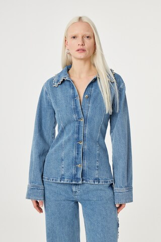 Chemisier Fabienne Chapot en bleu