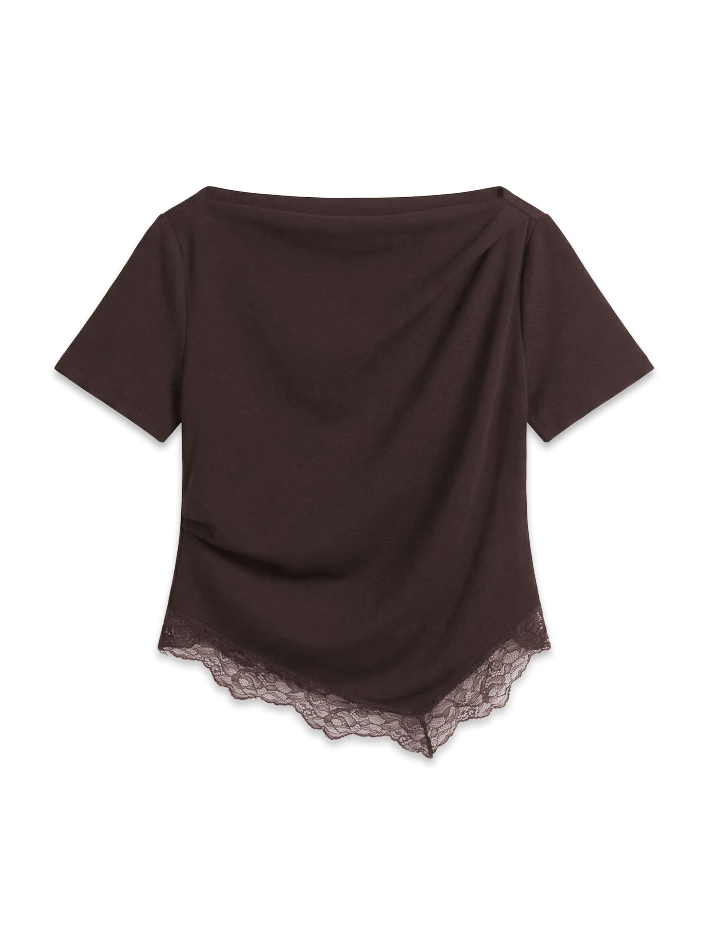 T-shirt 'VMNelli' VERO MODA en marron : devant