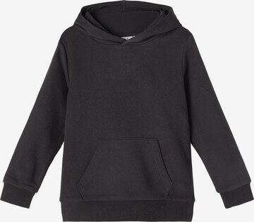 NAME IT - Sudadera 'Leno' en negro: frente