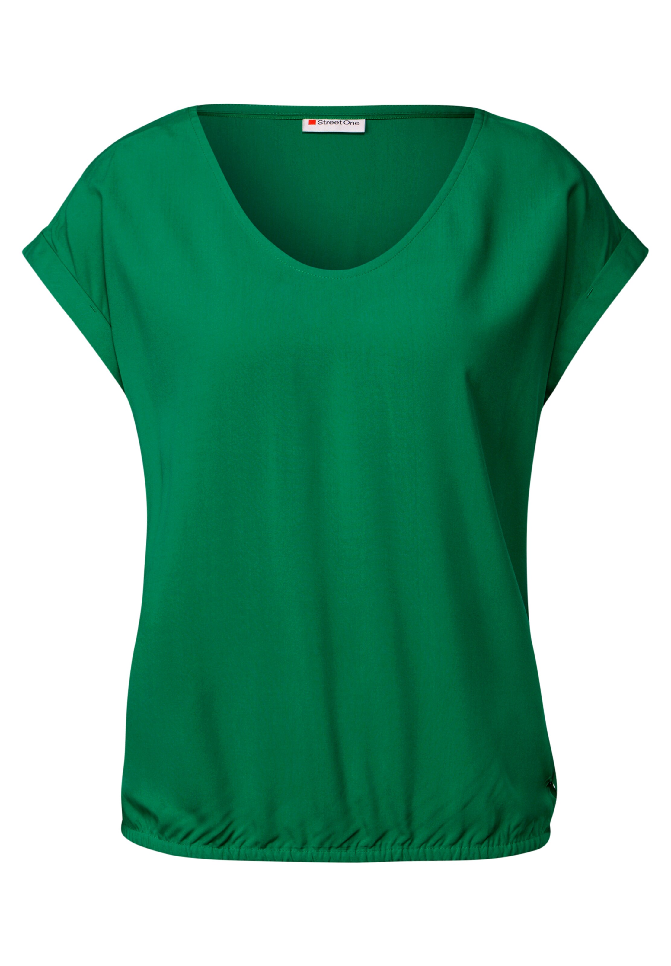 STREET ONE Bluse in Grün: Vorderseite