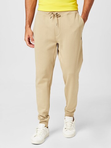 Polo Ralph Lauren Конический (Tapered) Штаны в Зеленый: спереди