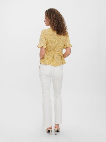 VERO MODA Blouse 'Henna' in Geel