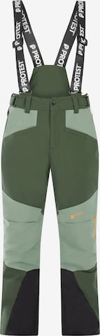 PROTEST Regular Sporthose 'PRTReider' in Grün: Vorderseite