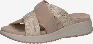 CAPRICE Pantolette in Beige: predná strana