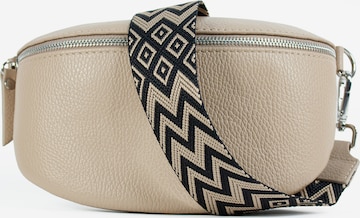 Sacs banane 'THEA medium' lePelou en beige : devant