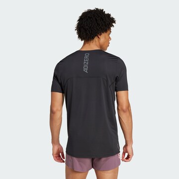 ADIDAS PERFORMANCE Koszulka funkcyjna 'ADIZERO' w kolorze czarny