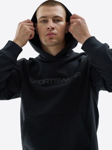 4F Sportsweatshirt in Schwarz