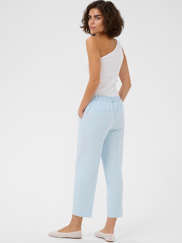 KaffeLoosefit Hlače na crtu 'KASakura' - plava boja