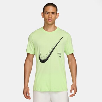 NIKE Performance Shirt in Green: front