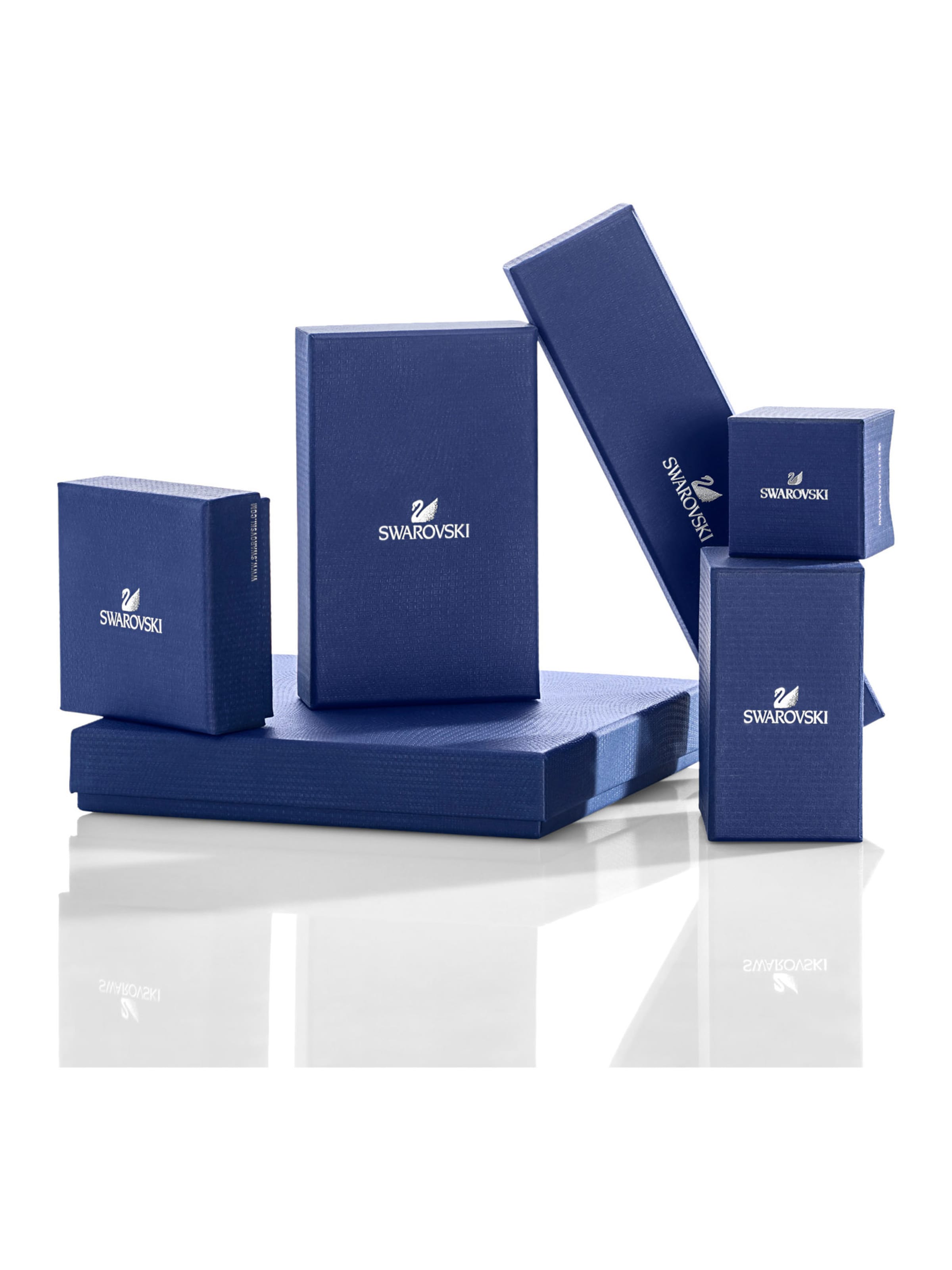 Swarovski Łańcuszek 'Una' w kolorze srebrny