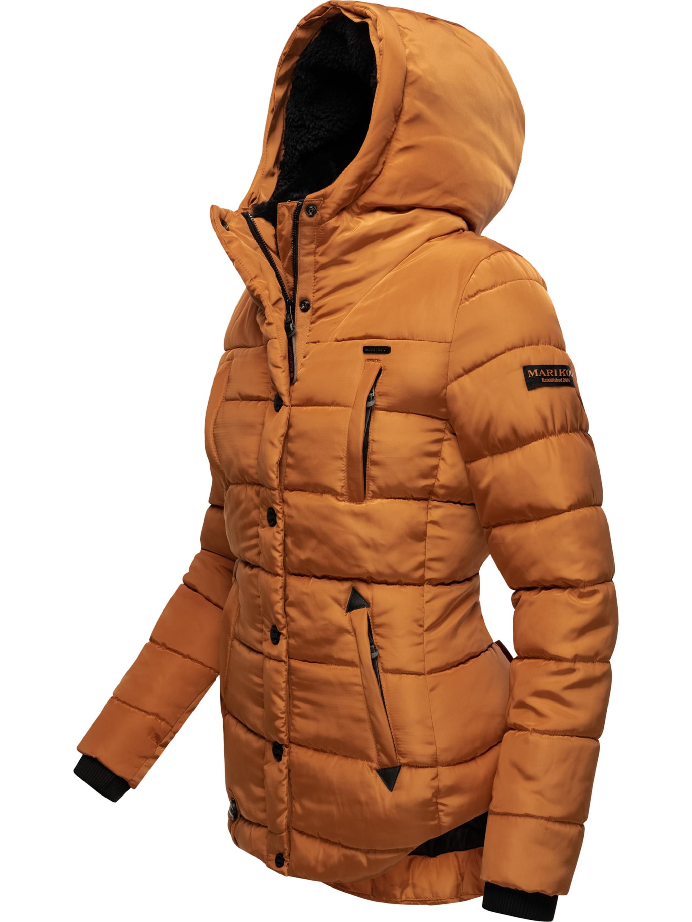 MARIKOO Зимняя куртка 'Lotusblüte' в Коричневый