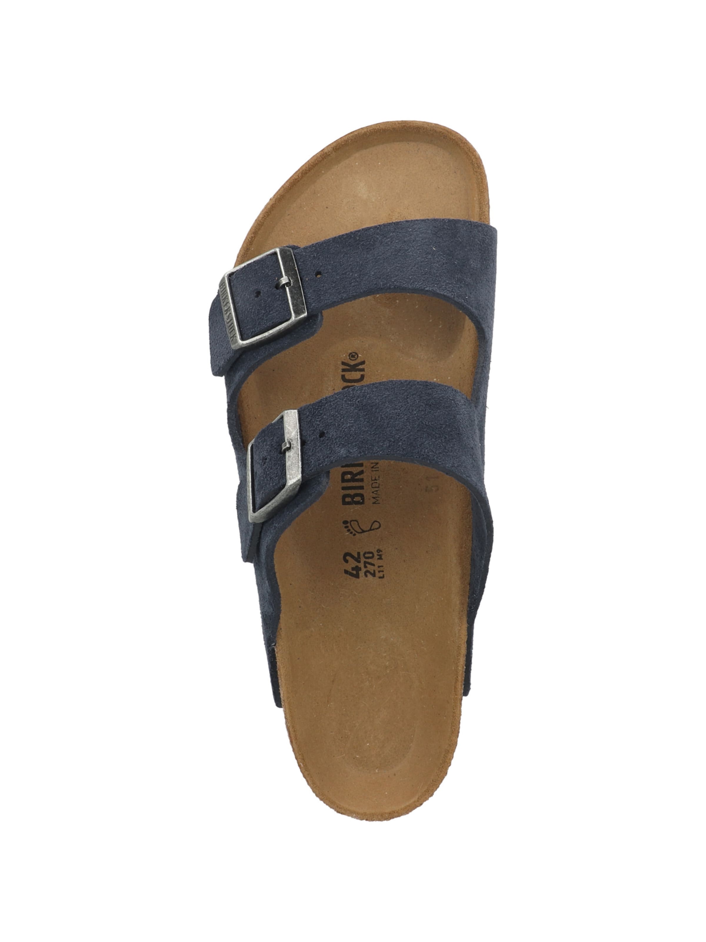 BIRKENSTOCK Pantolette ' Arizona' in Blau