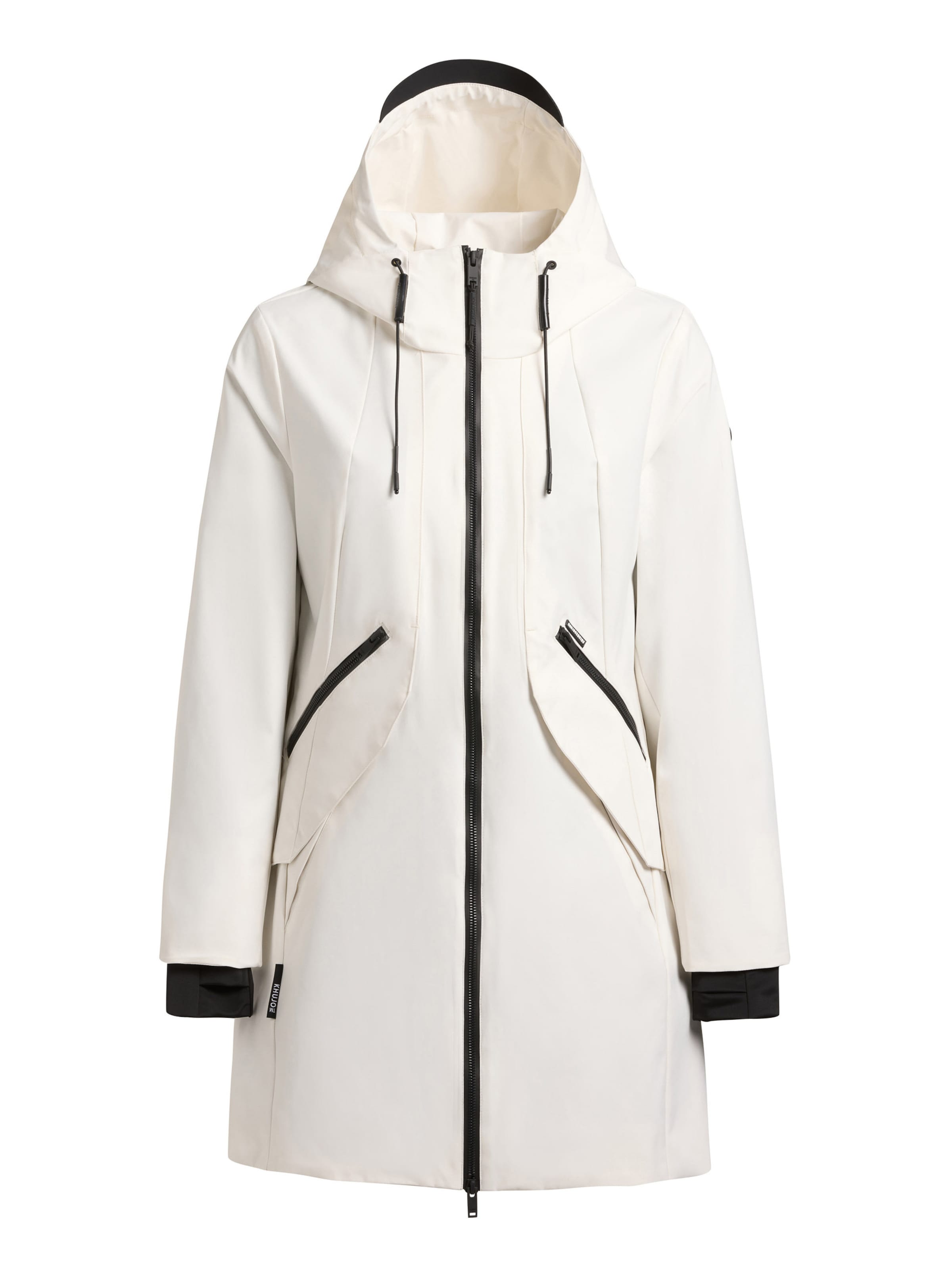 khujo Between-season jacket 'EIZA' in White: front