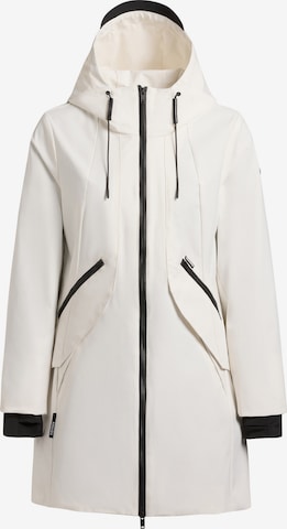 khujo - Parka meia-estação 'EIZA' em branco: frente