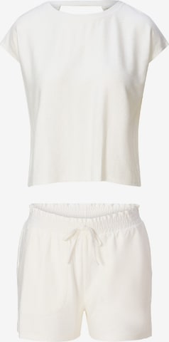 Pigiama di LingaDore in bianco: frontale