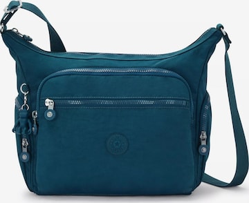 KIPLING - Mala de ombro 'GABBIE' em verde: frente