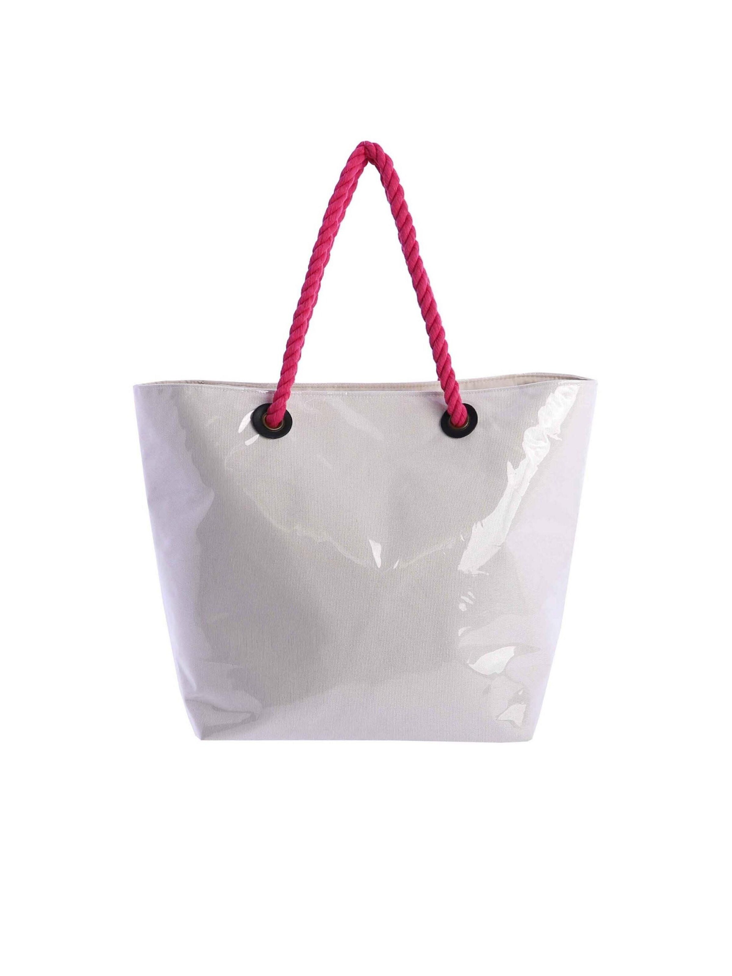 Amichi - Shopper 'Bolso de playa para mujer Split de lona con cremallera' en Mezcla de colores