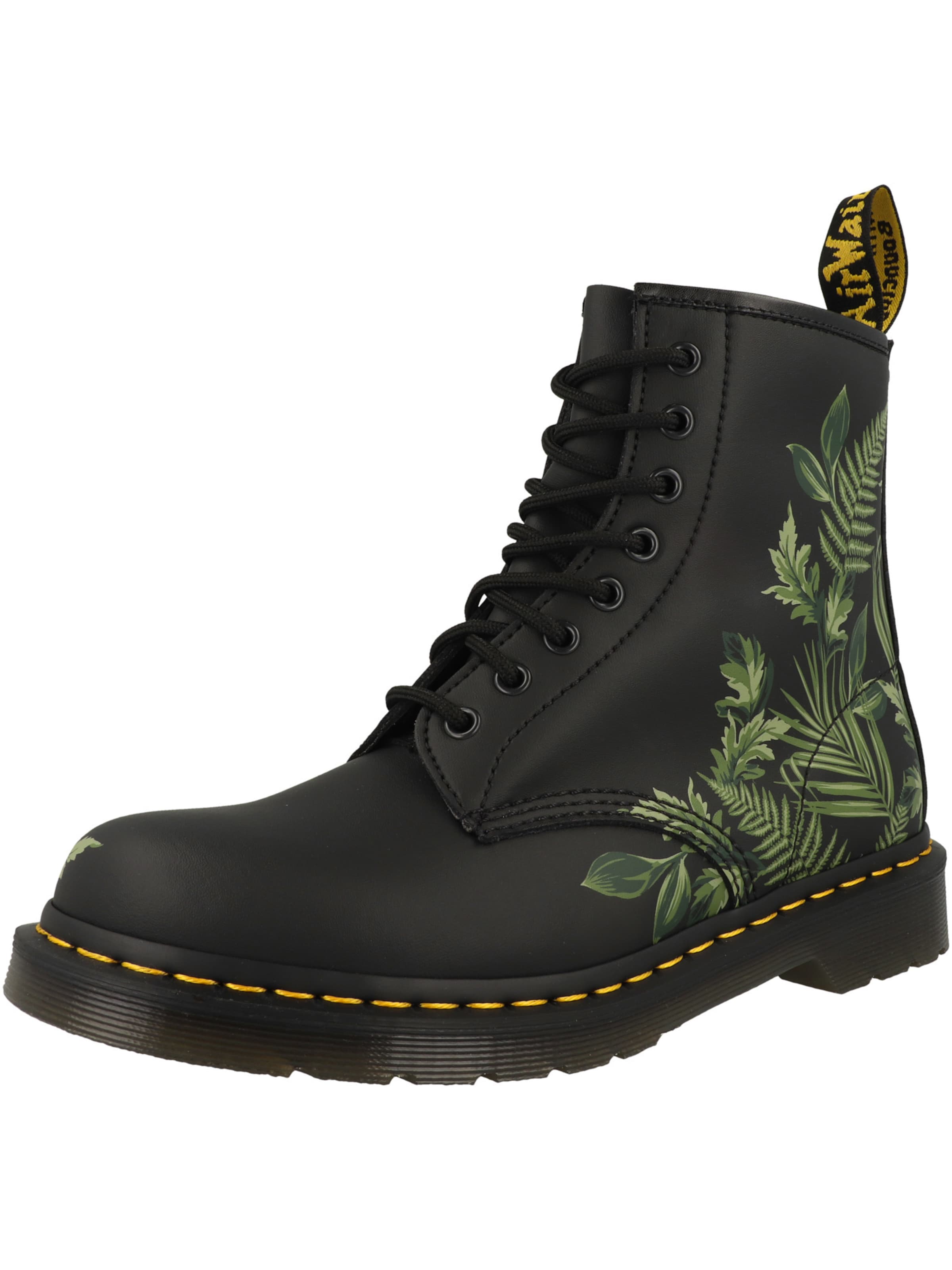 Dr. Martens Stiefelette  ' 1460 Evergreen ' in Schwarz: Vorderseite