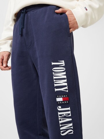 Tommy Jeans Loosefit Hose in Blau