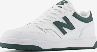 new balance Platform trainers '480' in Green / White, Item view