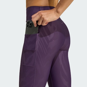 Skinny Pantalon de sport 'Optime' ADIDAS PERFORMANCE en violet