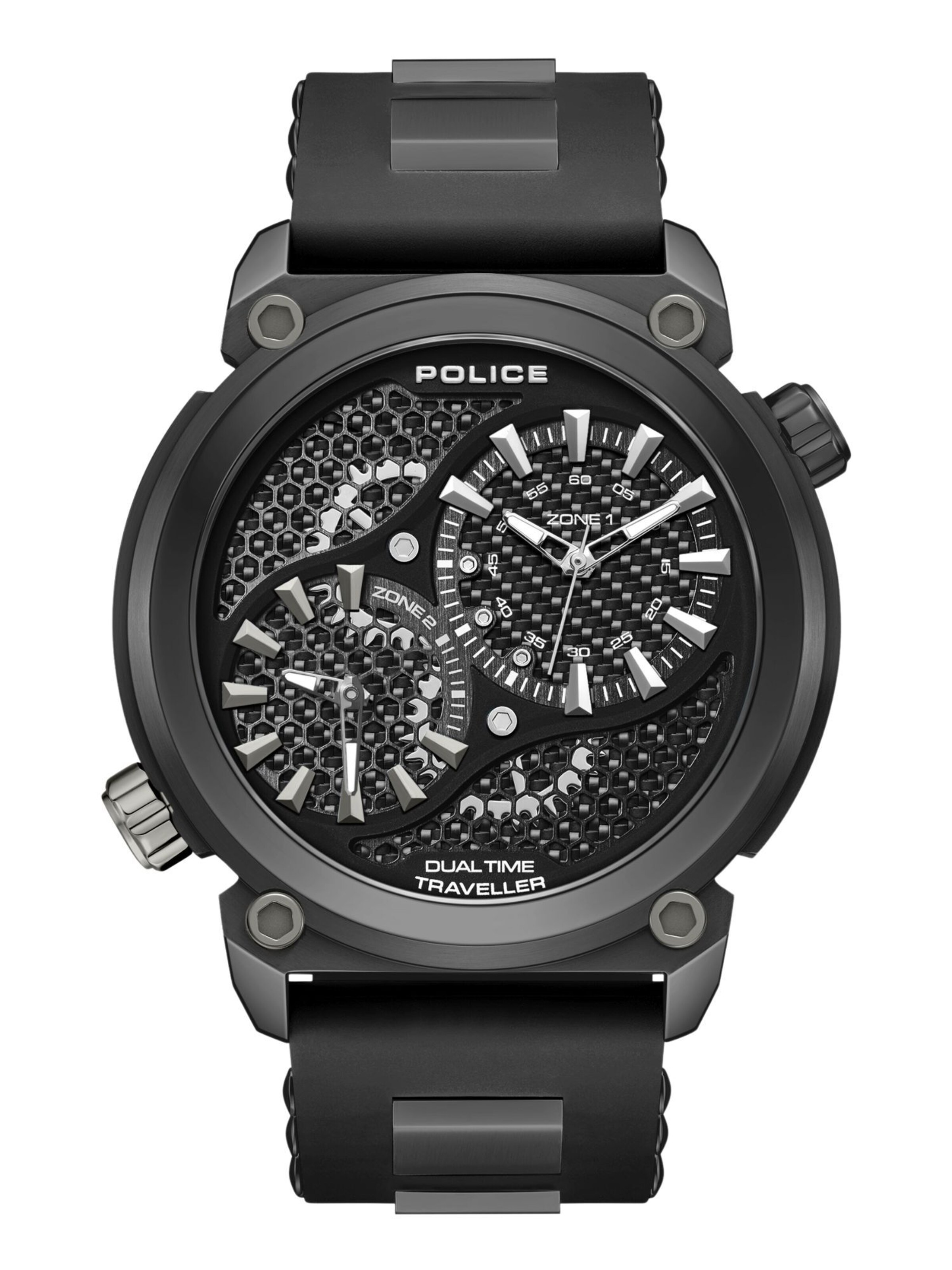 Montre à affichage analogique 'Boa' POLICE en noir : devant