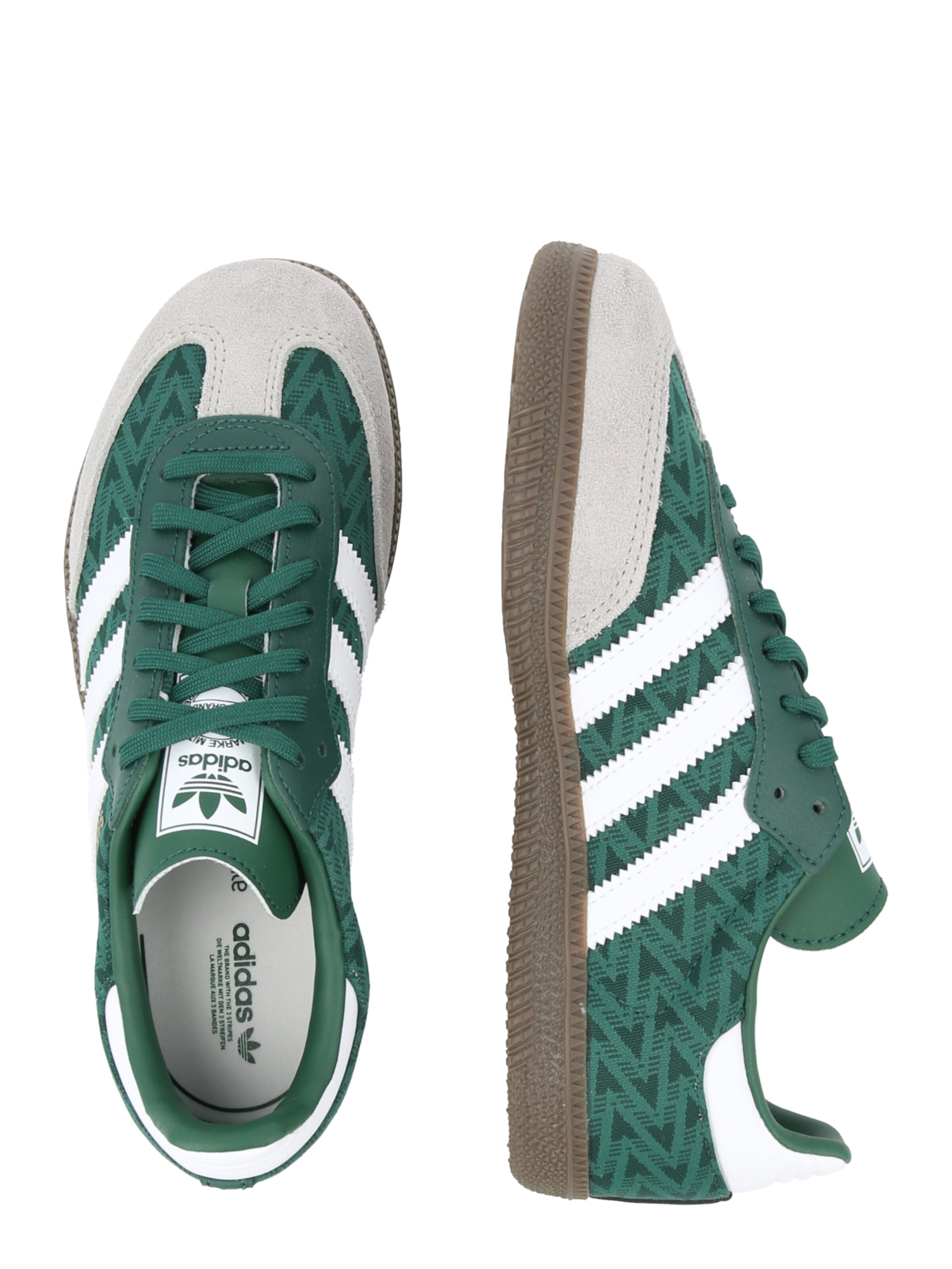 ADIDAS ORIGINALS - Sapatilhas 'SAMBA OG' em verde