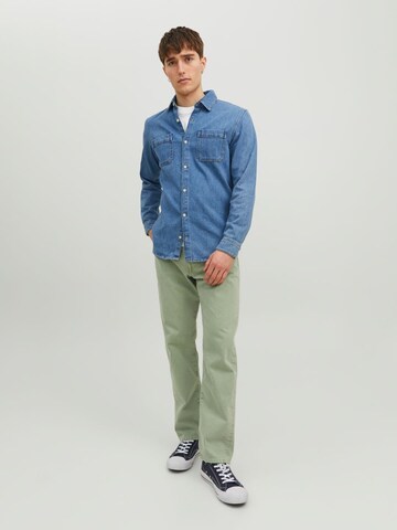 JACK & JONES regular Jeans 'Chris Cooper ' i grøn