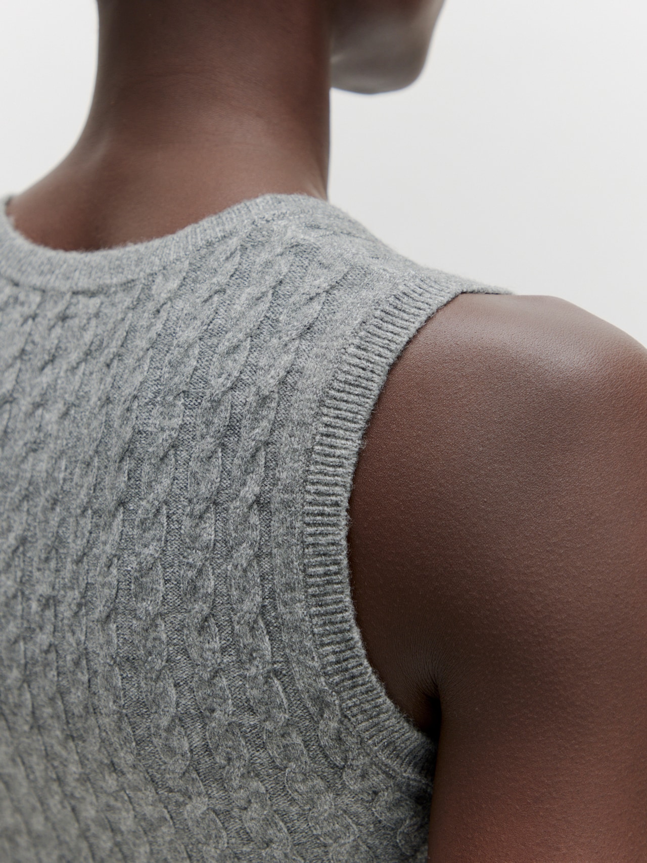 EDITED Produkte Top 'Leona' graumeliert