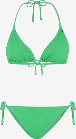 The Sunshine BrandTrokutasti Bikini 'Liz' - zelena boja: prednji dio
