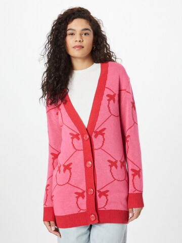 PINKO Knit cardigan 'ADELPHI' in Pink: front