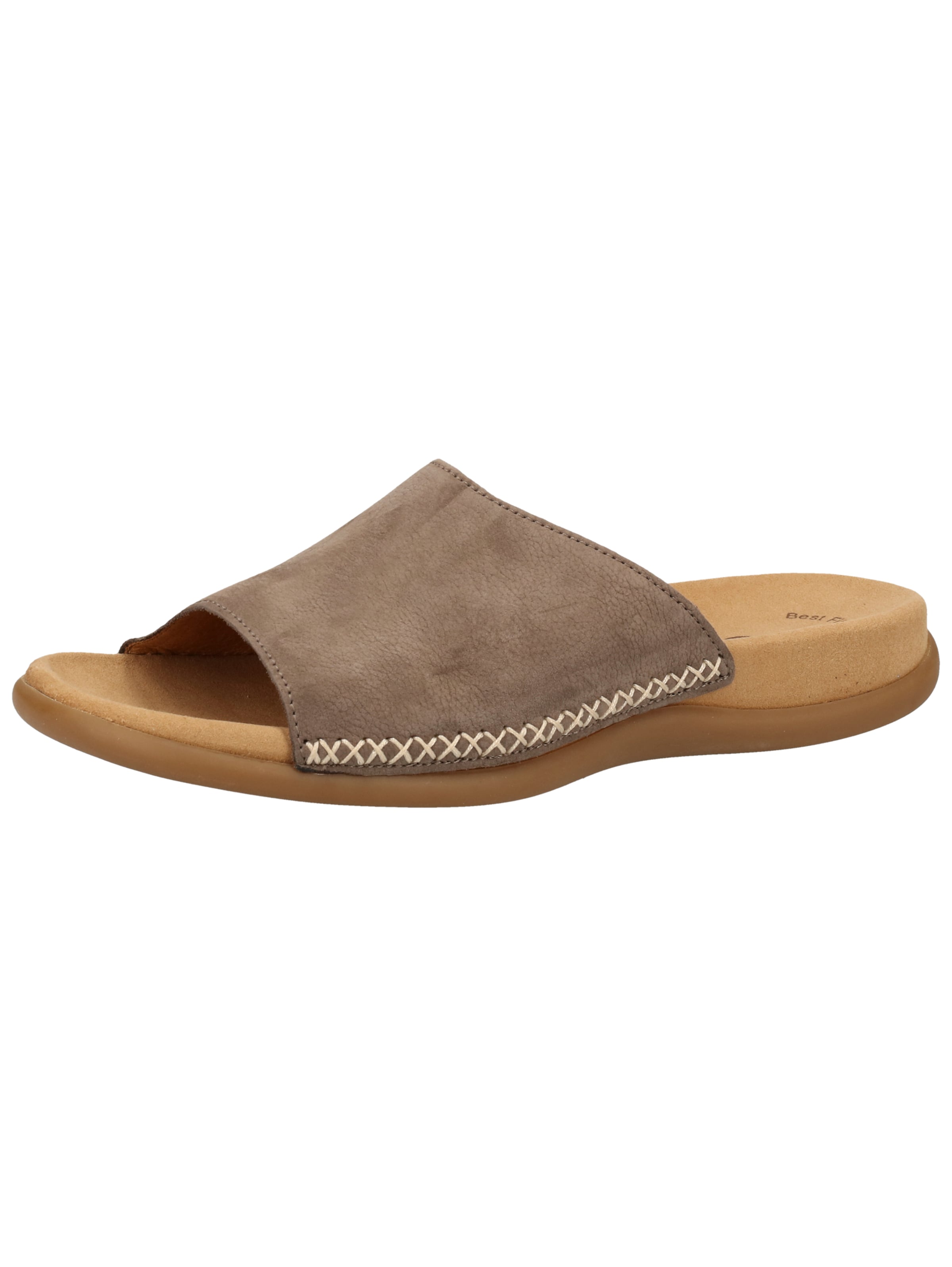 Mule GABOR en beige : devant