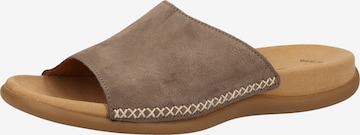 Mule GABOR en beige : devant