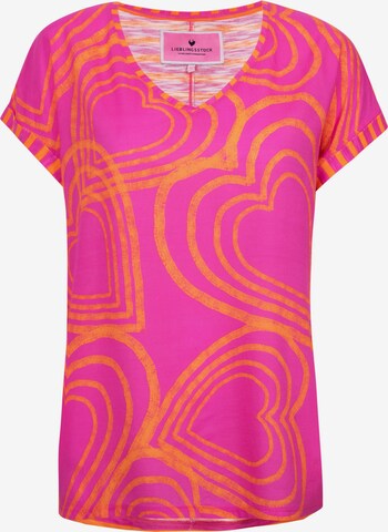 LIEBLINGSSTÜCK T-Shirt 'Calena' in Pink: predná strana