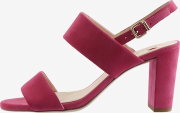 Högl Sandaal 'Amber' in Roze: voorkant