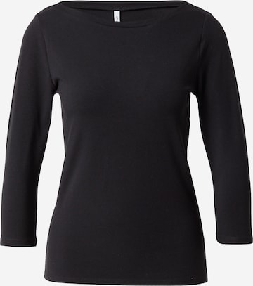 ONLY - Camiseta 'FIFI LIFE' en negro: frente