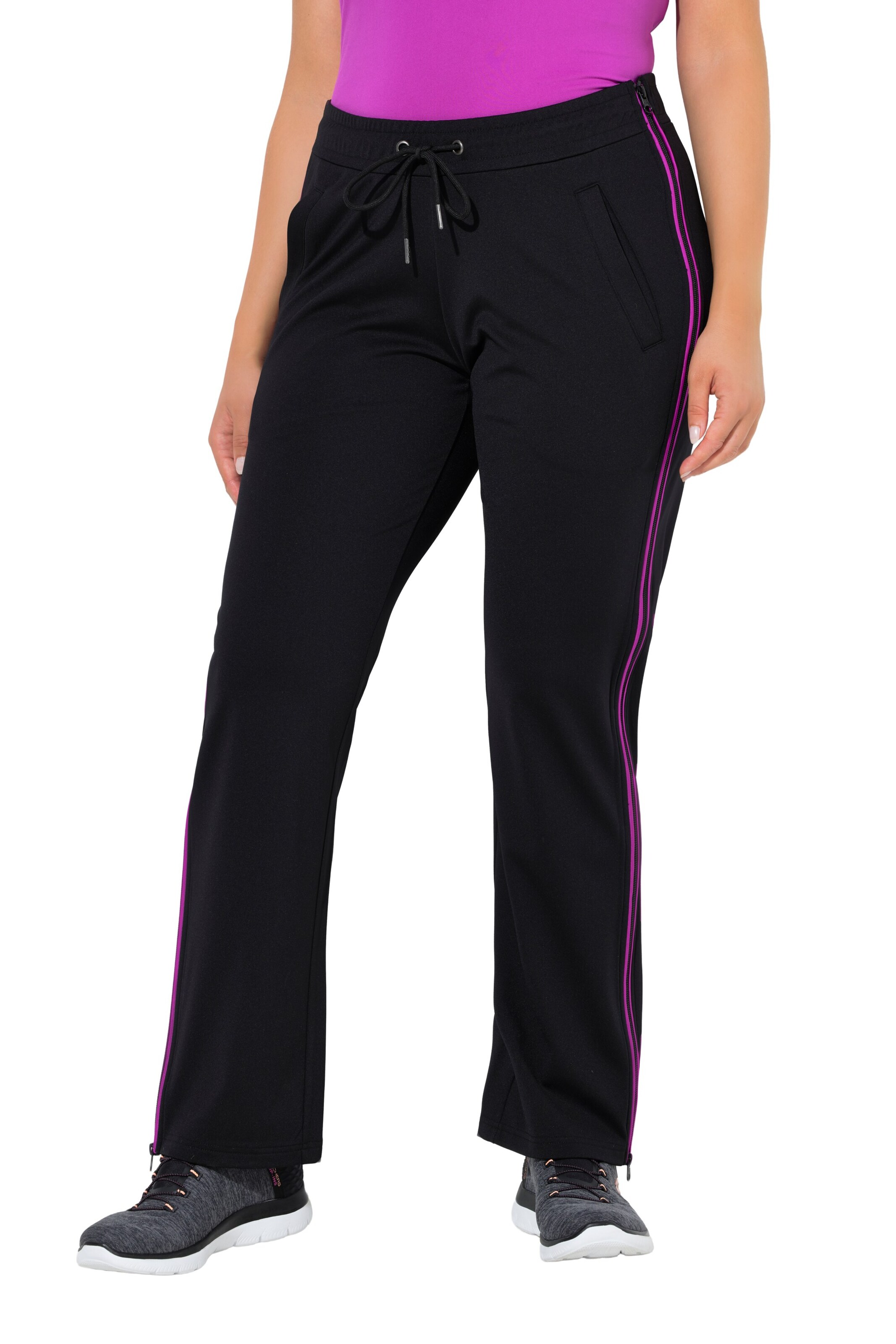 Ulla Popken Sweat suit in Black: front