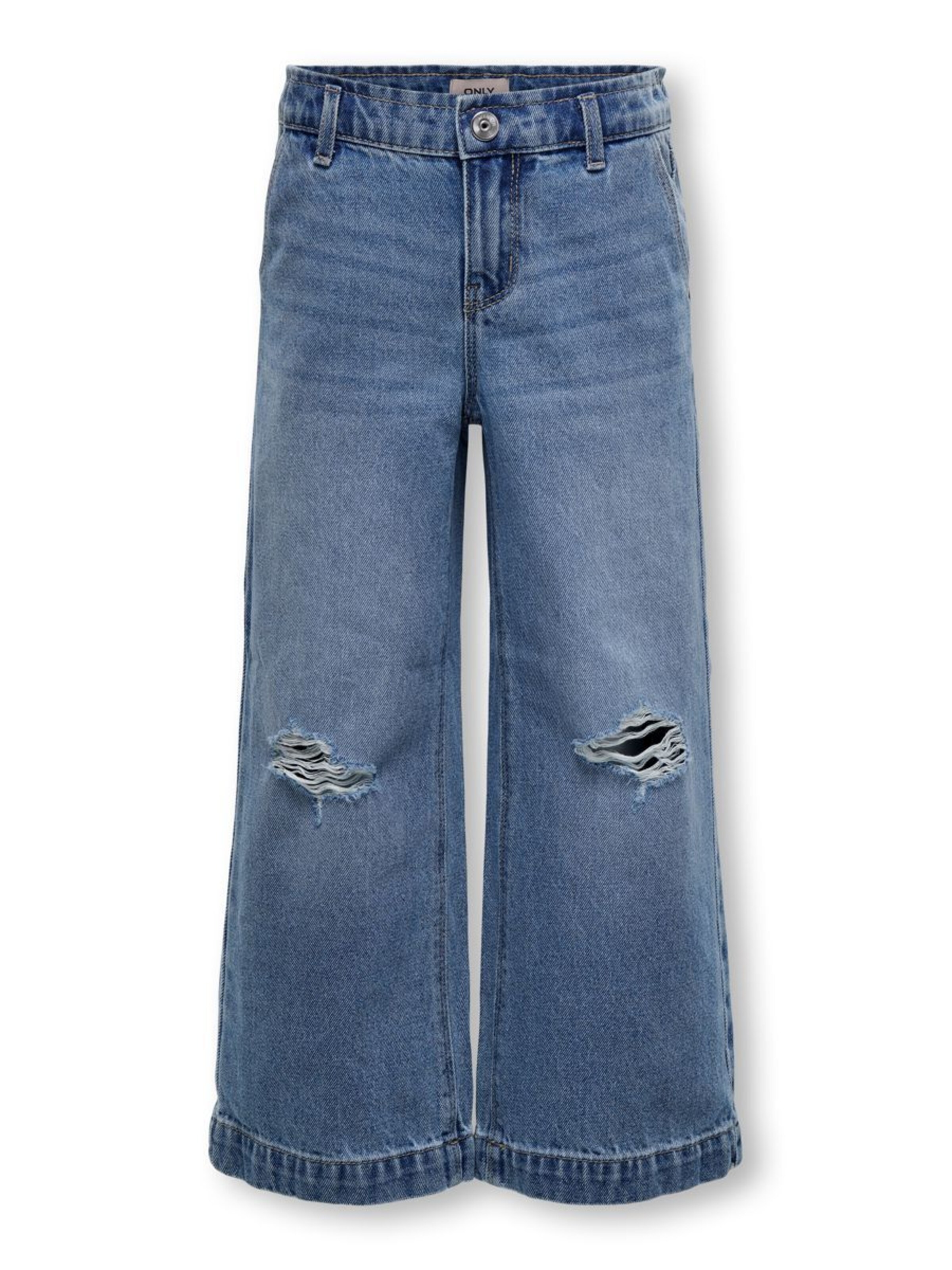 ONLY GIRLS Wide Leg Jeans 'Comet' i blå: forside