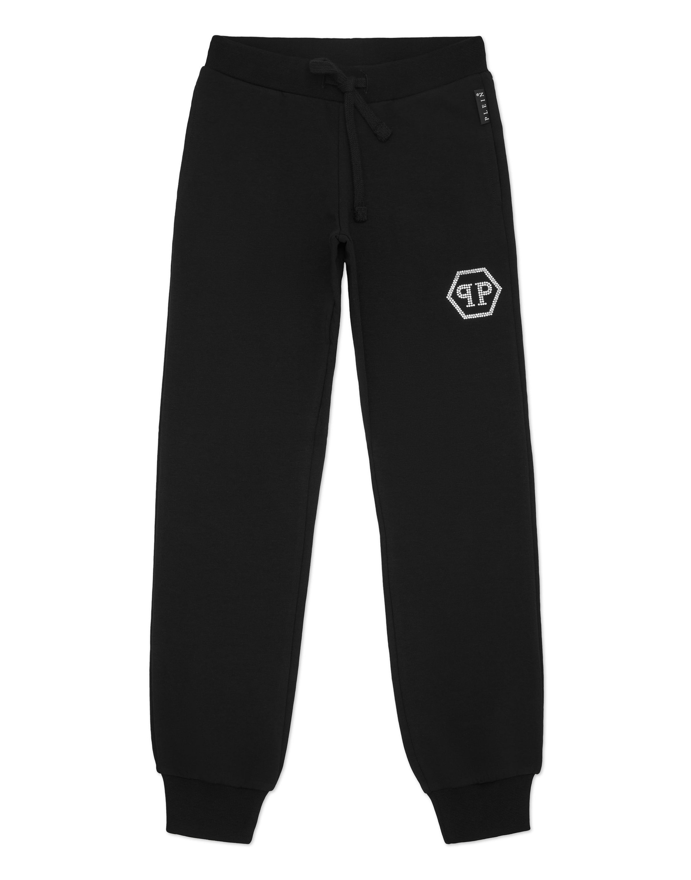 Regular Pantalon Philipp Plein en noir : devant